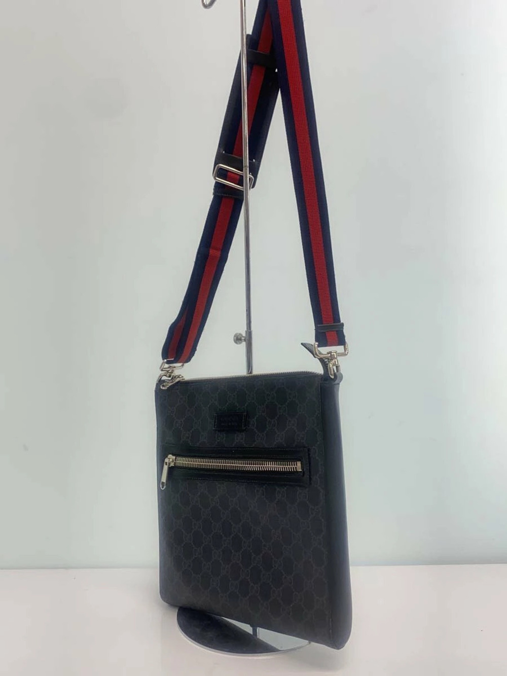 Gucci Shoulder Bag GG Supreme Black All over - Picture 2 of 6